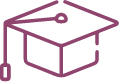 Maroon Toga Cap